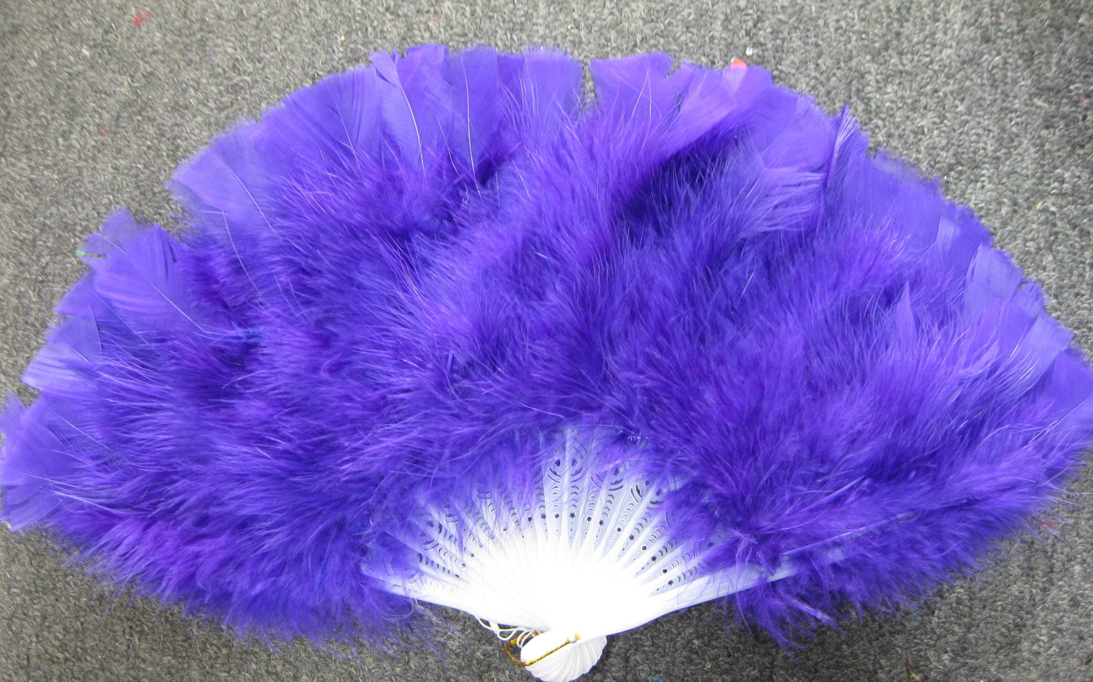 MARABOU FEATHER FAN